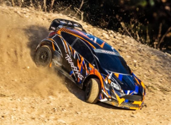 TRX74276-4ORNG FORD FIESTA ST 1/10 RALLY VXL RTR BRUSHLESS
